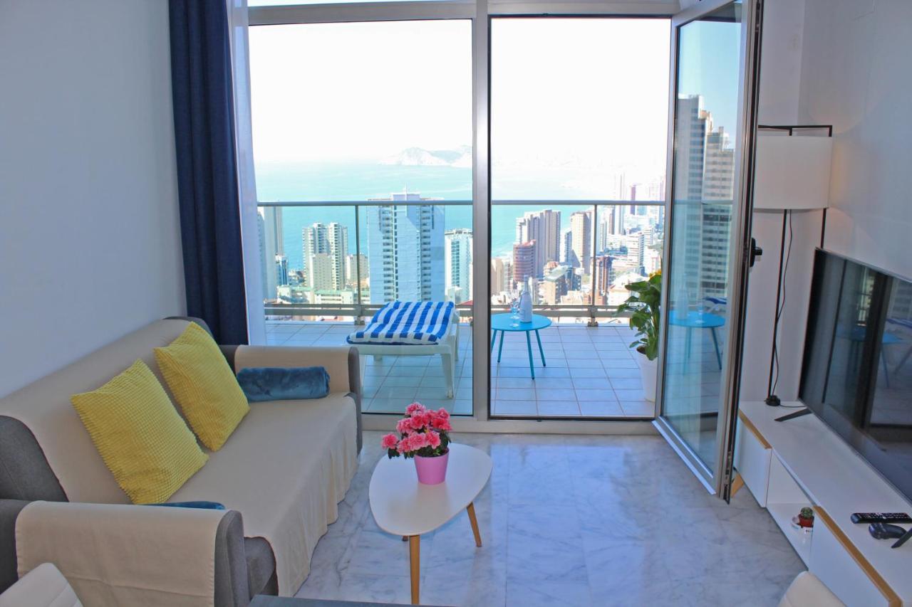 Skyline 20 Apartamento De Lujo Con Terraza Privada Y Vistas Al Mar Benidorm Exterior foto