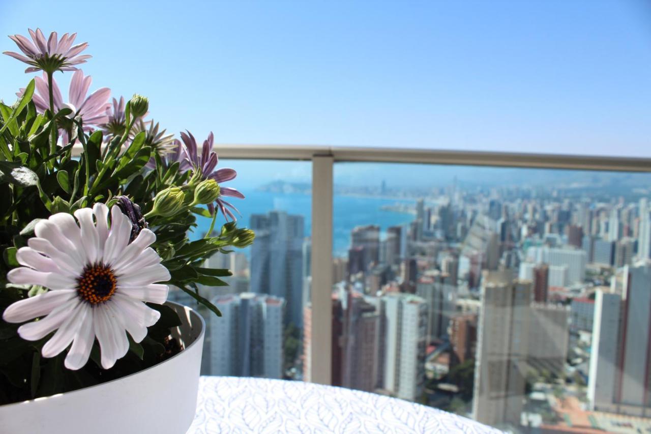 Skyline 20 Apartamento De Lujo Con Terraza Privada Y Vistas Al Mar Benidorm Exterior foto